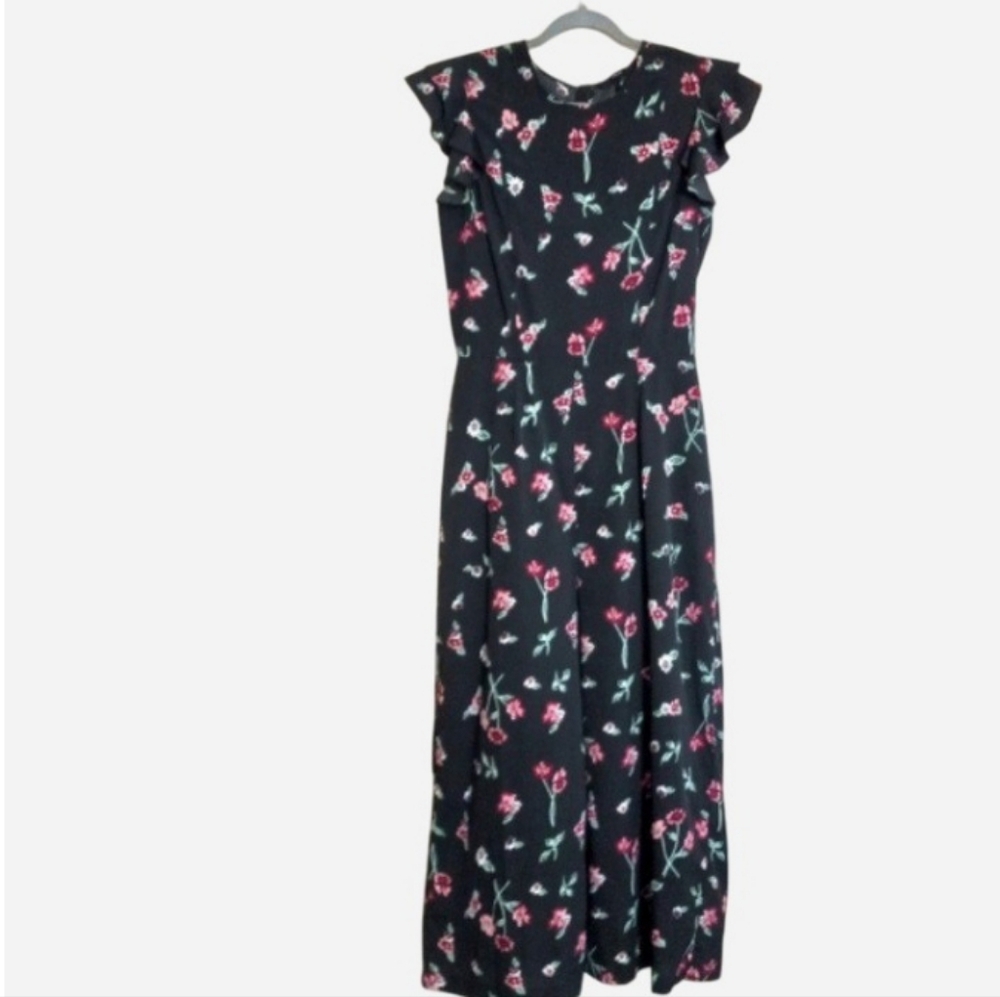 Asos Vero Moda Floral Wide Leg Jumpsuit